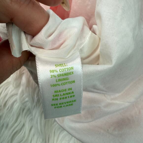 Lilly Pulitzer Women's Skirt Ten Speed Bicycle Print Skirt Size 8 Pink Resort - Picture 16 of 16